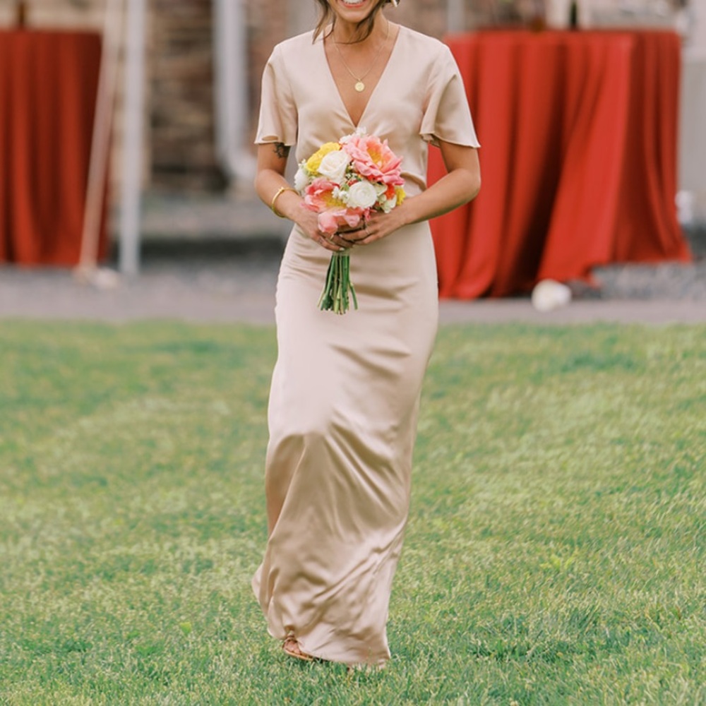 Rome twist gown